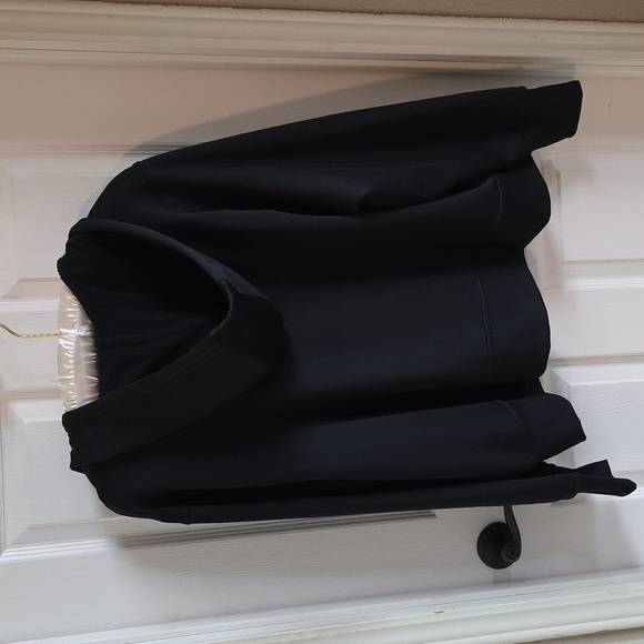 Nike Plus Size(3X) Jacket Black Full-Zip Hooded Jacket - Picture 8 of 8